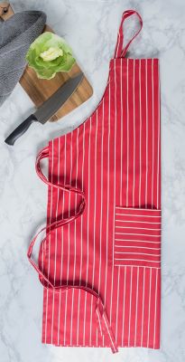 Image showing 6 th DII Pinstriped Chef Apron