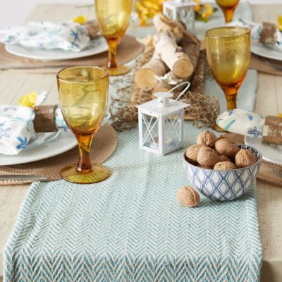 Image showing  Chevron Handloom Table Runner