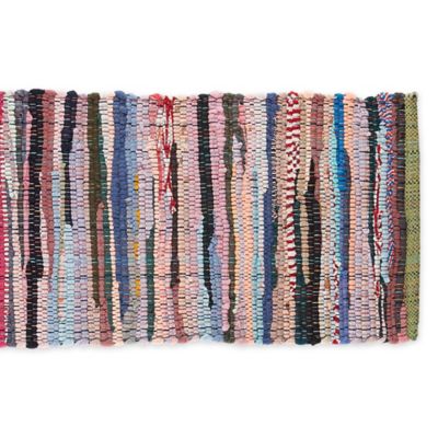 Image showing  Multicolor Chindi Rag Table Runner