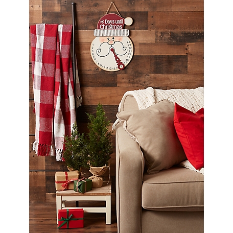 Zingz & Thingz Santa Days 'Til Christmas Hanging Sign