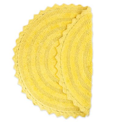 Image showing  Crochet Cotton Round Bath Mat