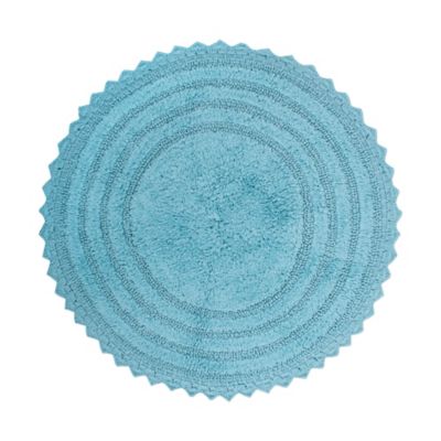 Zingz & Thingz Crochet Round Bath Mat, 28 in.