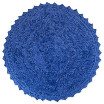 Zingz & Thingz Round Crochet Bath Mat