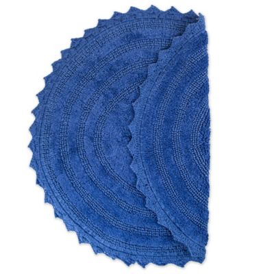 Image showing  Crochet Cotton Round Bath Mat