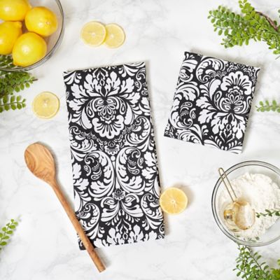 Image showing  Damask Dish Towel Set, 2 pc.