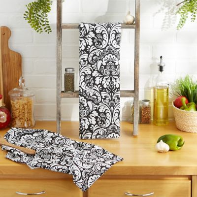 Image showing 5 th DII Damask Dish Towel Set, 2 pc.