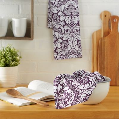 Image showing  Damask Dish Towel Set, 2 pc.