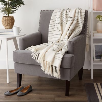 Image showing  Cotton Diamond Cut Throw Blanket