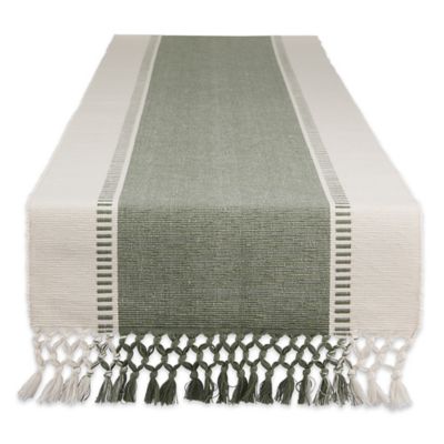 DII Dobby Striped Table Runner