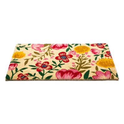 DII Bright Blossom Decorative Doormat