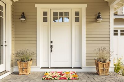 Image showing  Bright Blossom Decorative Doormat
