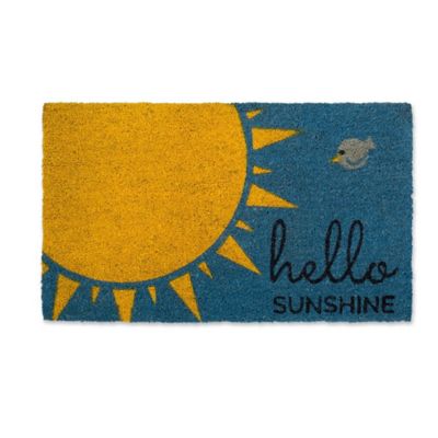 Zingz & Thingz Hello Sunshine Doormat