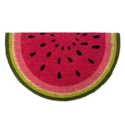 Zingz & Thingz Watermelon Doormat, 18 in. x 30 in., 1/2 in. Thickness