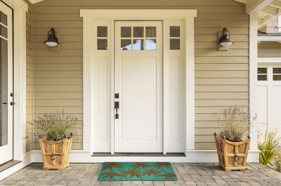 Image showing  Palm Beach Natural Fiber Door Mat, 18 in. x 30 in.