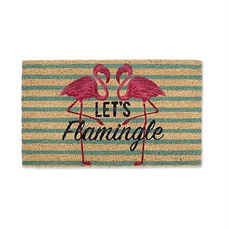 Zingz & Thingz Let's Flamingle Doormat