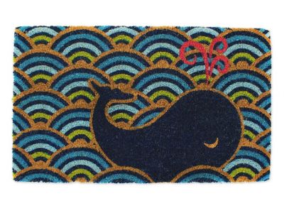 DII Whale Natural Fiber Door Mat
