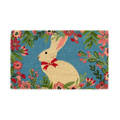 Zingz & Thingz Easter Bunny Decorative Doormat