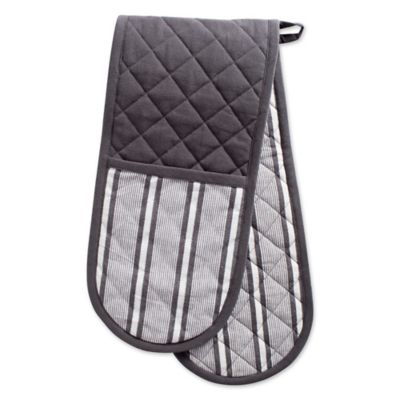 DII Chef Striped Double Oven Mitts