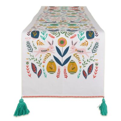 Zingz & Thingz Easter Garden Embellished Table Runner