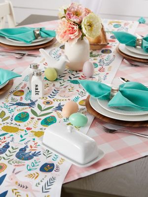 Image showing  Easter Garden Embellished Table Runner