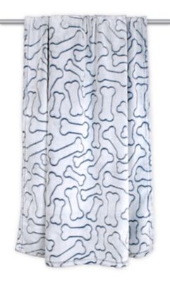 Zingz & Thingz Polyester Bone Dry Microfiber Pet Blanket