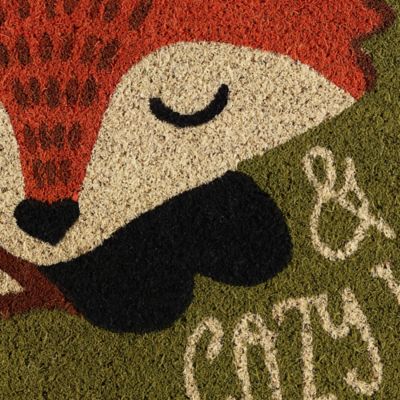 Image showing  Cozy Fox Doormat