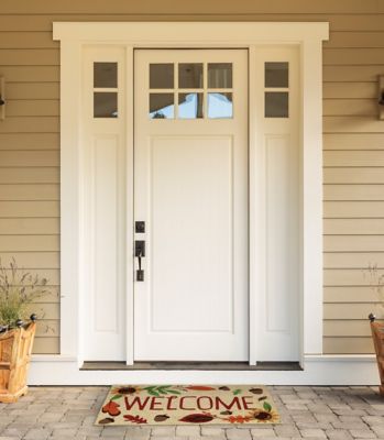 Image showing  Welcome Autumn Coconut Coir Fiber Doormat, 18 in. x 30 in., 1/2 in. Thickness