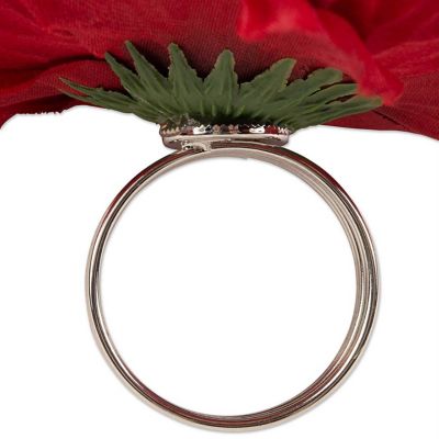 Image showing  Peony Napkin Rings, 4 pc.