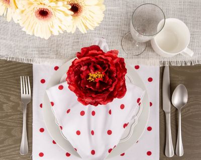 Image showing  Peony Napkin Rings, 4 pc.