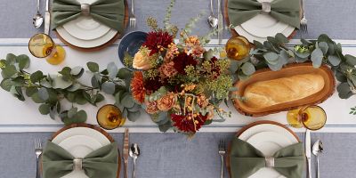 Image showing  Easter Garden Embellished Table Runner