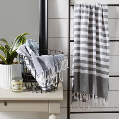 Image showing  Striped Fouta Towel