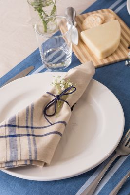 Image showing  French Striped Napkins, 20 in. x 20 in., 6 pc.
