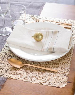 Image showing  French Striped Napkins, 20 in. x 20 in., 6 pc.