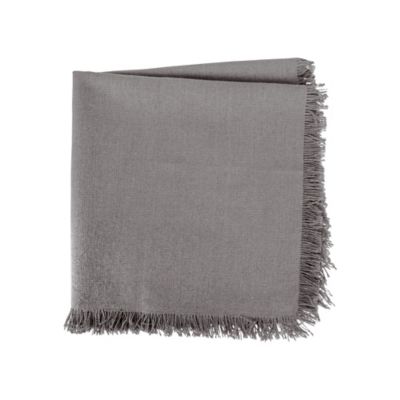 Image showing  Solid Heavyweight Fringed Napkins, 6 pc.