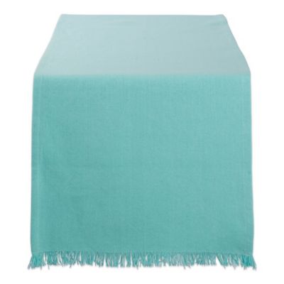 Zingz & Thingz Heavyweight Fringed Table Runner, 14 in. x 72 in., 1/2 in. Fringe, For Tables that Seat 4-6 People