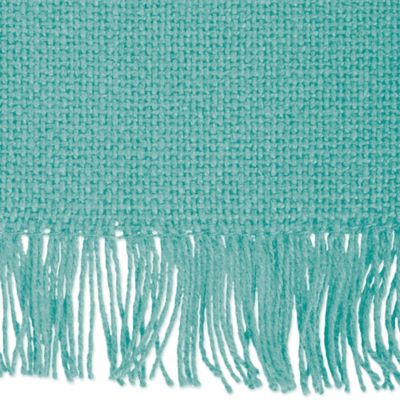 Image showing  Heavyweight Fringed Table Runner, 14 in. x 72 in., 1/2 in. Fringe, For Tables that Seat 4-6 People