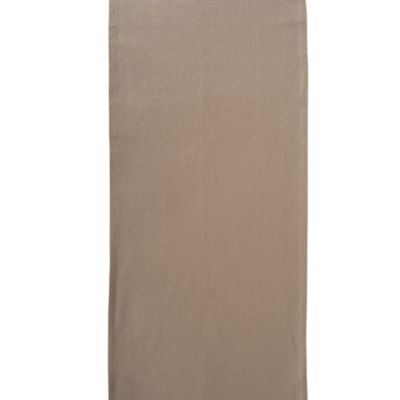 Image showing  Heavyweight Check Fringed Table Runner