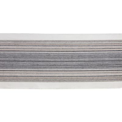 Image showing  Striped Fringed Table Runner