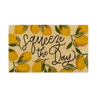 Zingz & Thingz Squeeze the Day Decorative Doormat