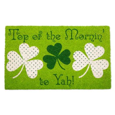 DII Top of the Mornin' to Yah! Decorative Doormat