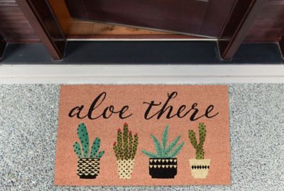 Image showing  Aloe There Decorative Doormat