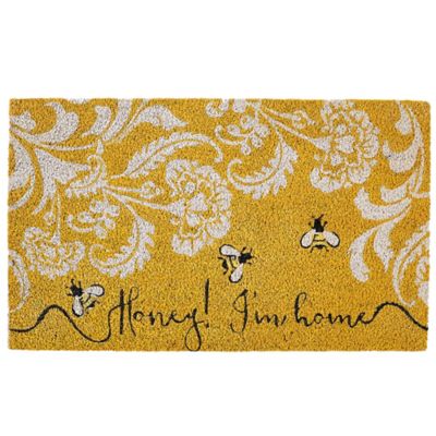 Zingz & Thingz Honey I'm Home Decorative Doormat