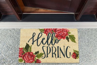 Image showing  Hello Spring Doormat
