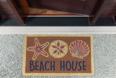 Image showing  Beach House Decorative Doormat