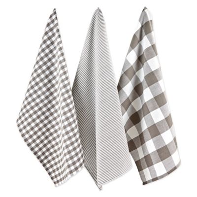 DII Cotton Dish Towels, 3 pc.