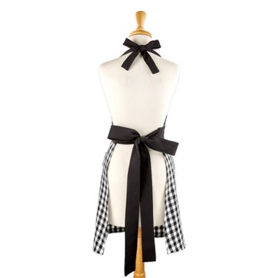 Image showing  Gingham Apron, 31.5 in. x 33.5 in.