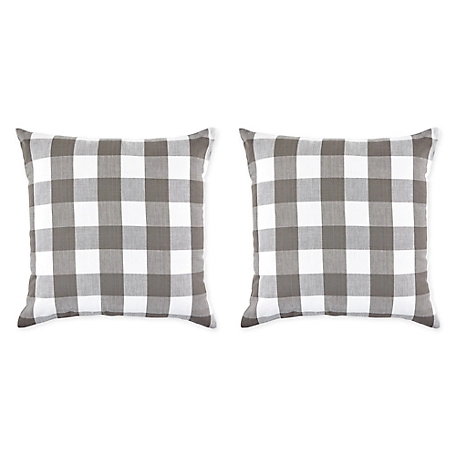 Zingz & Thingz Buffalo Checkered Pillow Cover, 20 in. x 20 in.