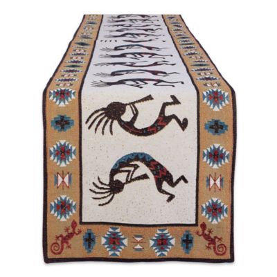 Zingz & Thingz Kokopelli Tapestry Cotton Table Runner