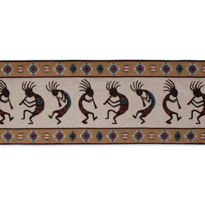 Image showing  Kokopelli Tapestry Cotton Table Runner