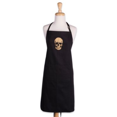 Image showing  Skull Chef Apron, 28 in. x 35 in.